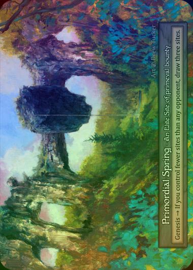 【FOIL】[Site] Primordial Spring [beta-Elite]
